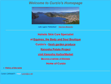 Tablet Screenshot of curzio.com